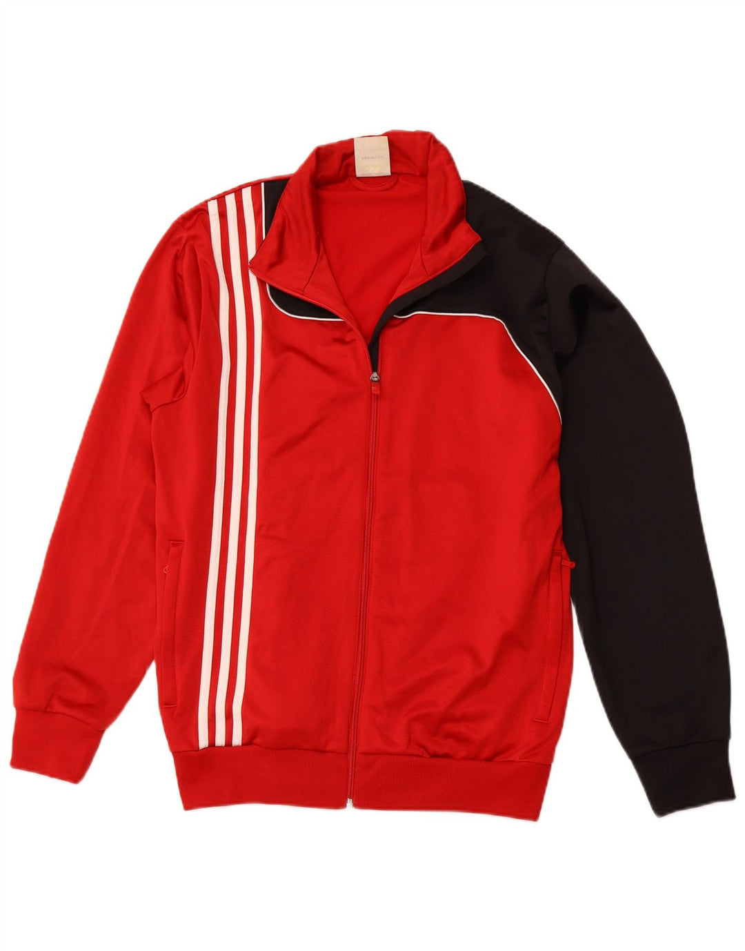 Giacca da tuta da uomo ADIDAS UK 40/42 Medium Red Colourblock Sports