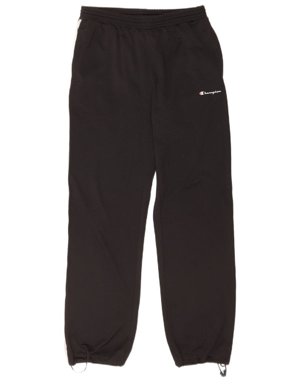 Pantaloni da tuta da uomo Champion Joggers medio poliestere nero
