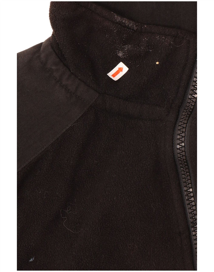 Giacca in pile da uomo Timberland UK 40 grande poliestere nero
