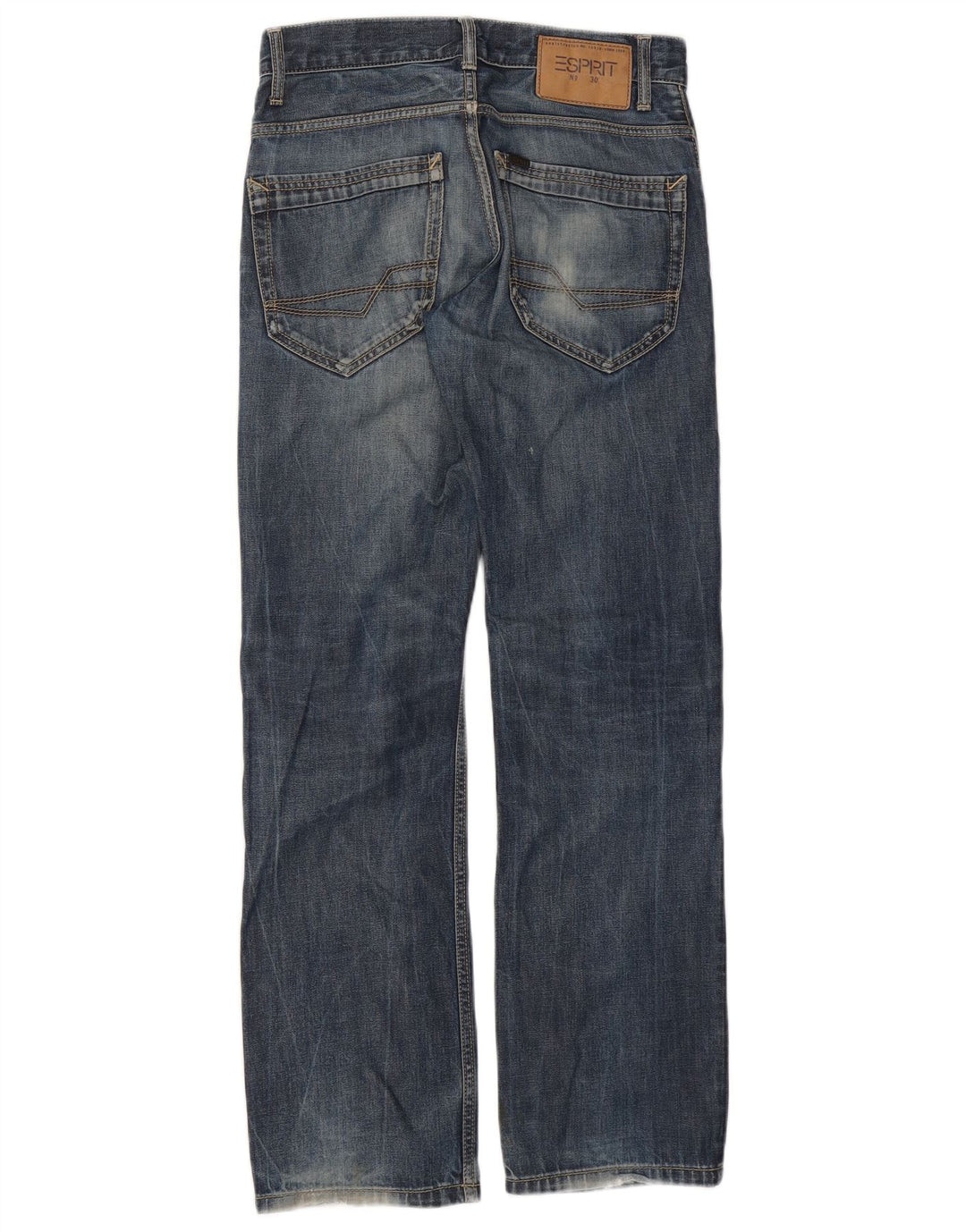 Jeans dritti da donna Esprit W30 L32 cotone blu navy