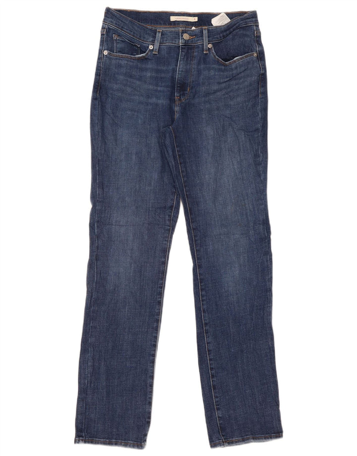 Jeans dritti classici da donna Levi's US 6 medi W28 L30 cotone blu