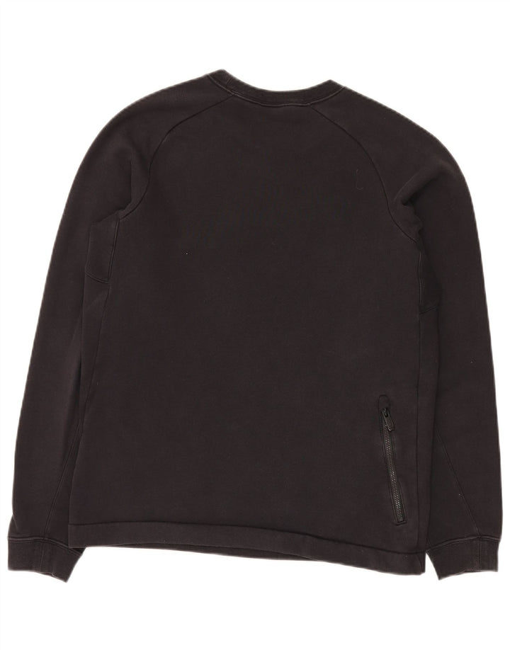 Felpa Nike Uomo Maglione Piccolo Cotone Nero