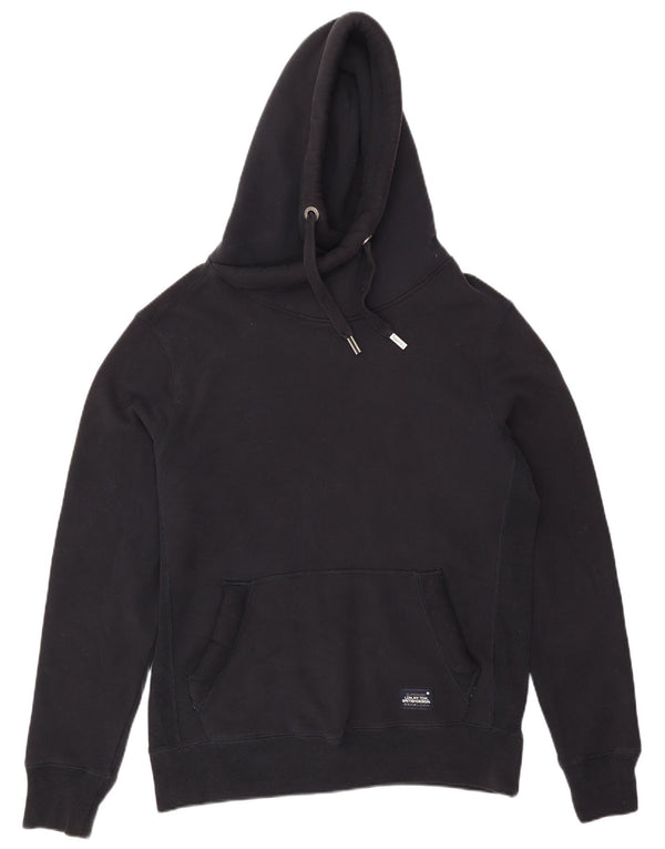 Felpa con cappuccio da uomo Superdry XL in cotone nero