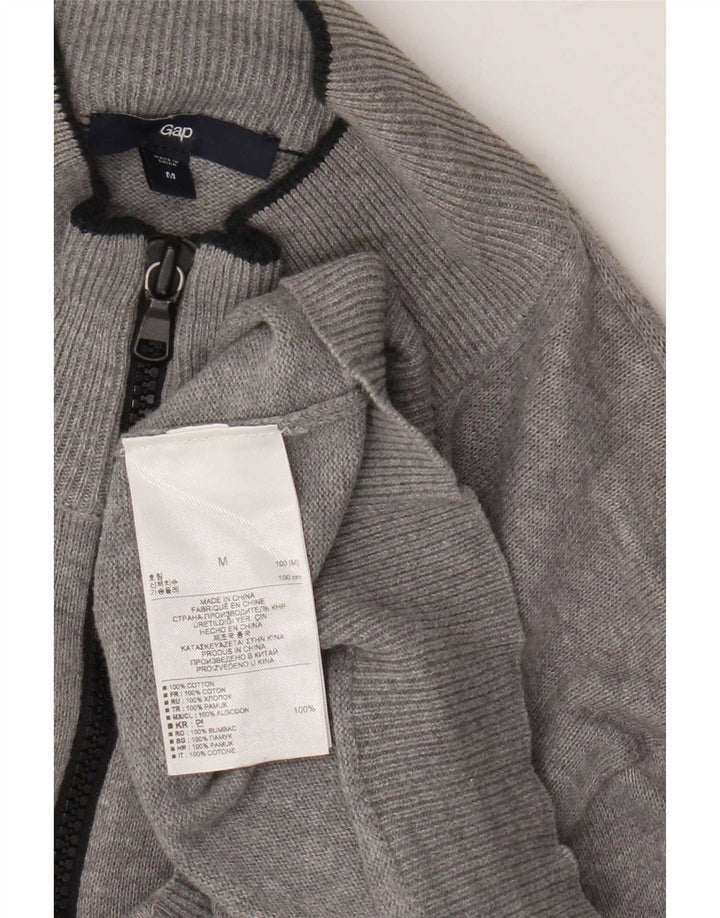 Maglione cardigan da uomo Gap in cotone grigio medio