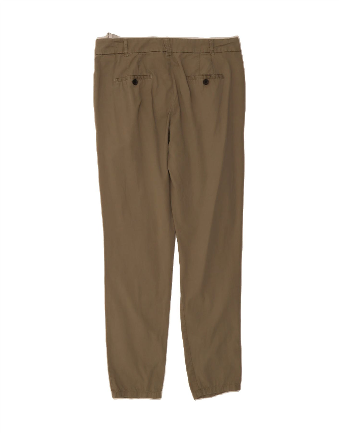 ZARA Womens Pegged Chino Trousers Medium W28 L28 Beige Cotton Vintage Zara and Second-Hand Zara from Messina Hembry 