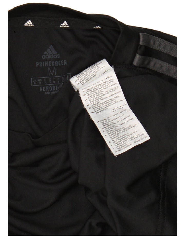 T-shirt Adidas Aeroready da uomo, media, in poliestere nero