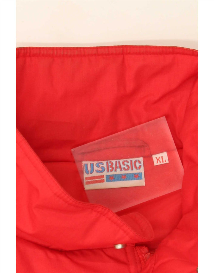 Giacca a vento da uomo Ferrari UK 42 XL poliestere rosso