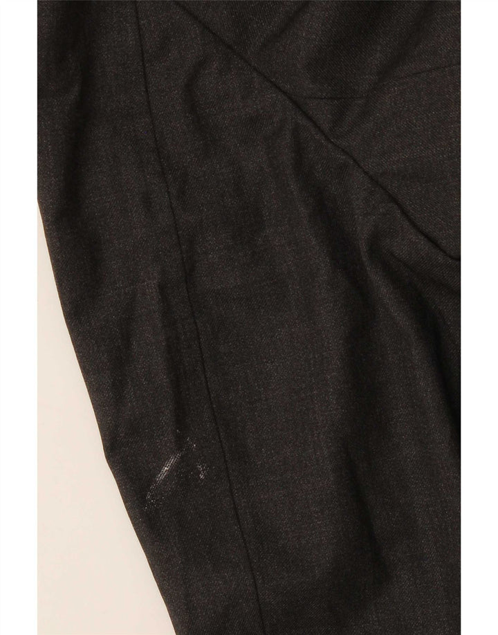 Cappotto Trussardi Uomo UK 40 Large Grigio Lana