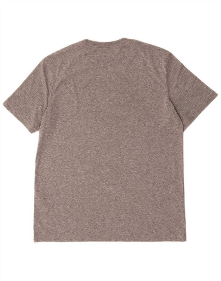 T-shirt grafica da uomo Nike Top Small in cotone grigio