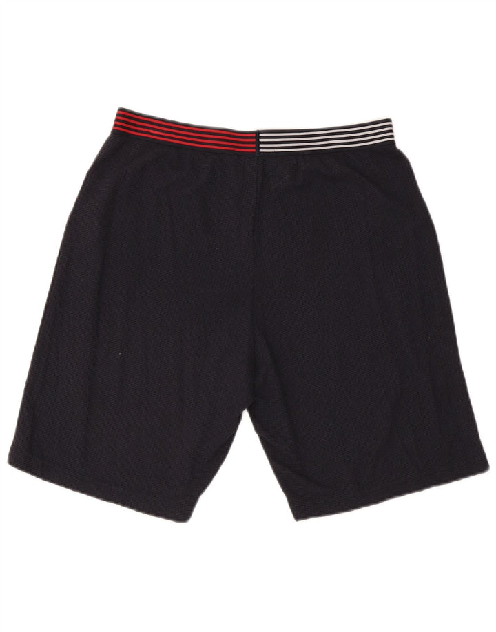 Pantaloncini sportivi grafici da uomo Tommy Hilfiger piccoli in poliestere blu navy
