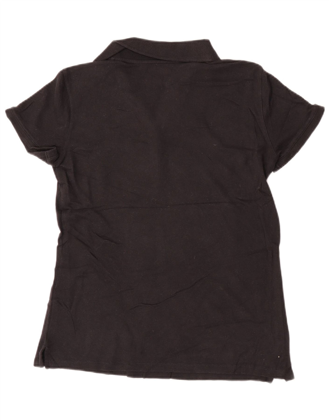 Polo da donna Izod UK 10 piccola in cotone nero
