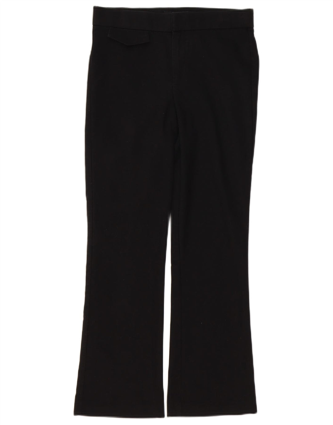 ZARA Womens Bootcut Casual Trousers XS W24 L25 Black