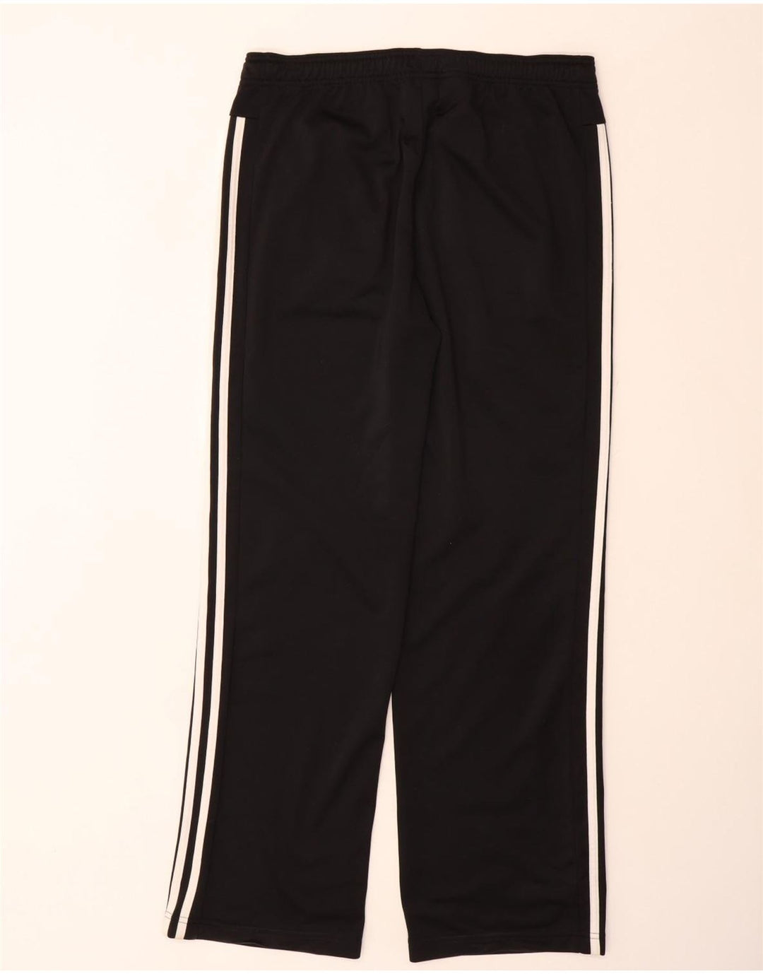 Pantaloni della tuta da ragazzo ADIDAS 15-16 anni in poliestere nero