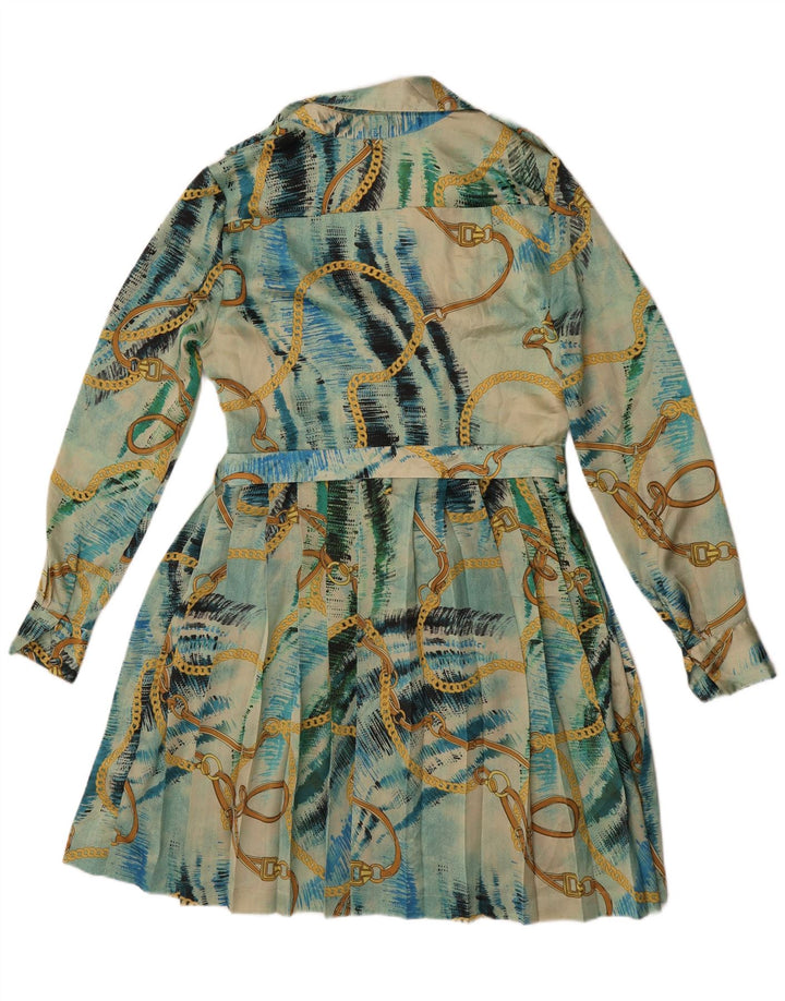 Guess By Marciano Abito da donna a trapezio con motivo astratto US 6 Blu medio