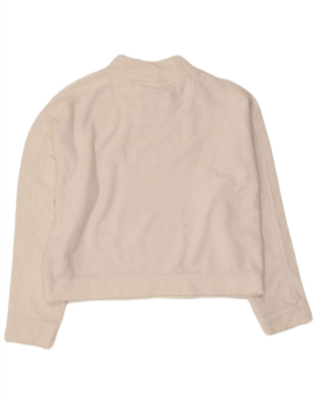 Felpa grafica corta da donna Jack Wills UK 14 grande bianco