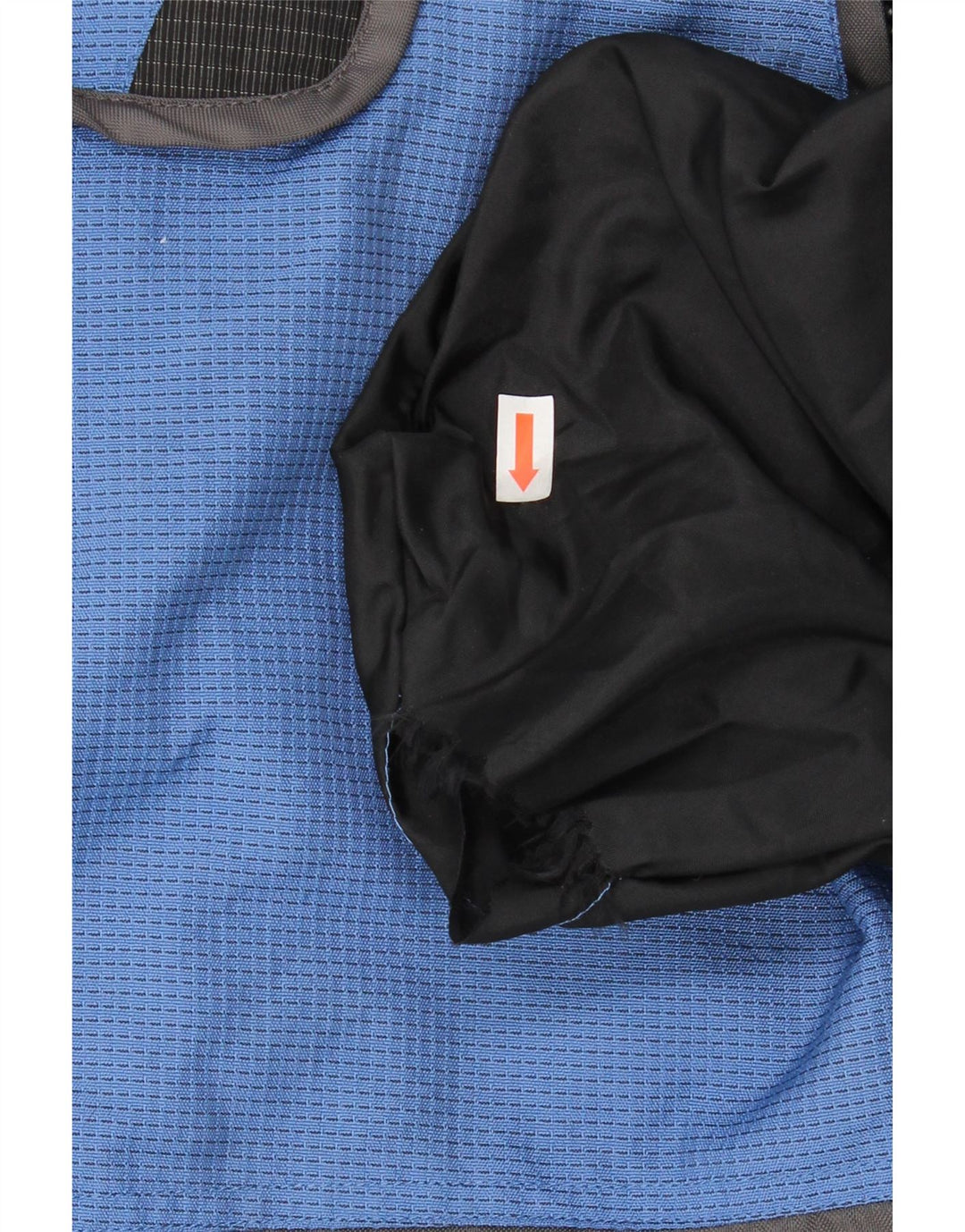 CRANE Mens Graphic Anorak Jacket UK 42 XL Blue Colourblock Polyamide Vintage Crane and Second-Hand Crane from Messina Hembry 