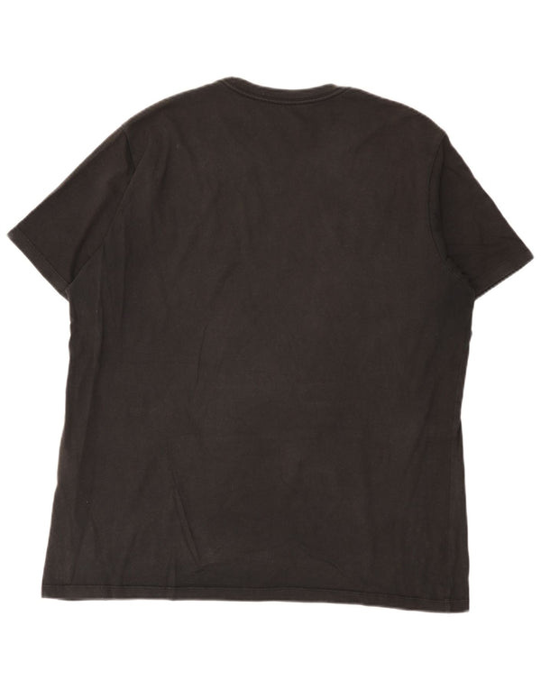T-shirt standard da uomo Levi's Top grande in cotone nero