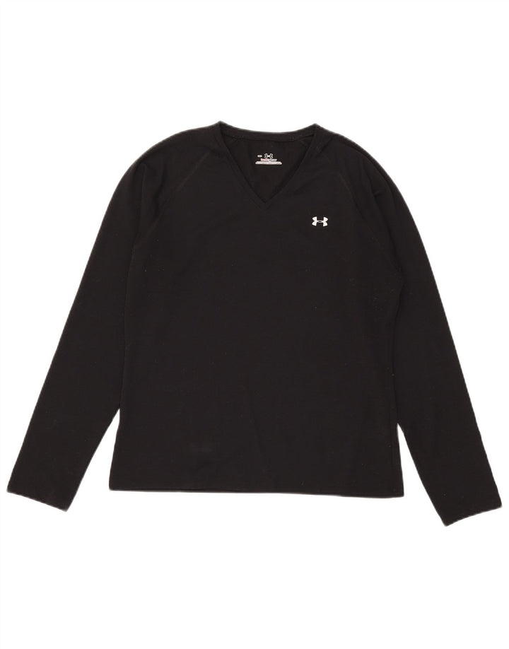 Maglia a maniche lunghe da donna Under Armour UK 12 medio nero poliestere