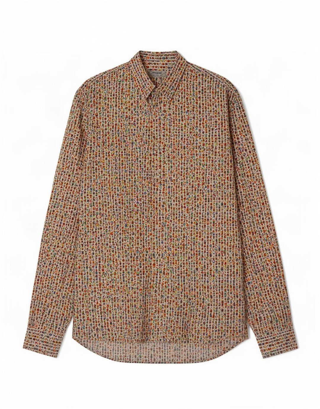 Camicia Desigual Uomo XL Cotone geometrico multicolore