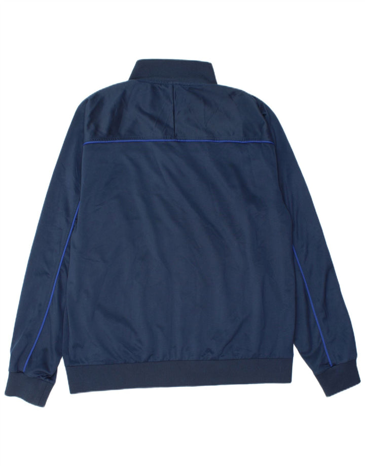 Giacca da ginnastica da uomo Asics XL in poliestere blu navy