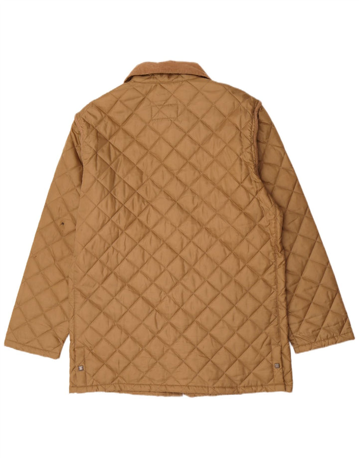 Giacca trapuntata da uomo Pierre Cardin UK 40 Large Beige Poliestere