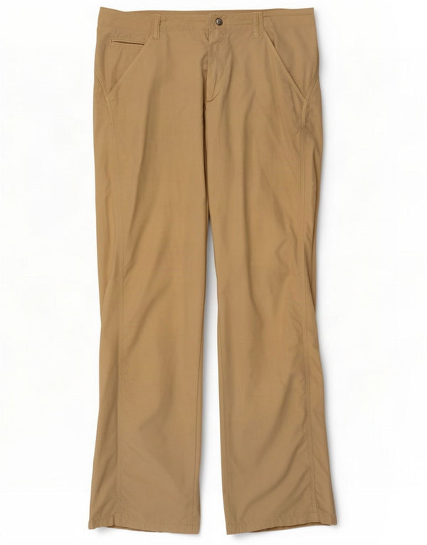 Pantaloni chino dritti da uomo Trussardi IT 52 XL W38 L35 Beige Cotton