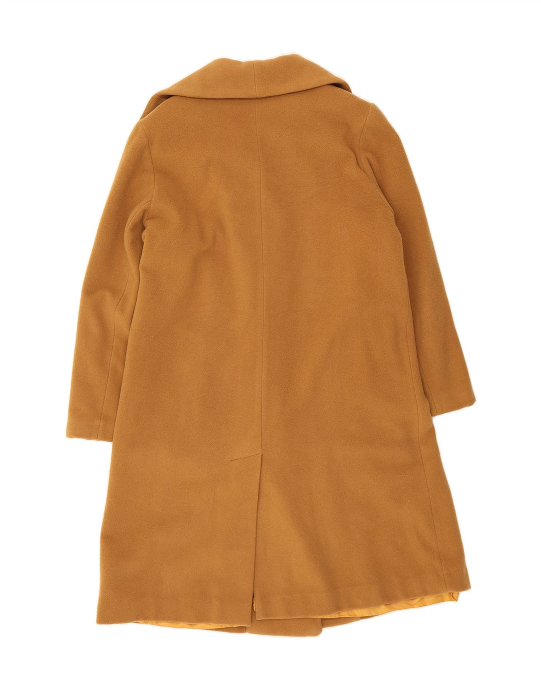 VINTAGE Womens Oversized Overcoat EU 36 Small Brown Wool Vintage Vintage and Second-Hand Vintage from Messina Hembry 