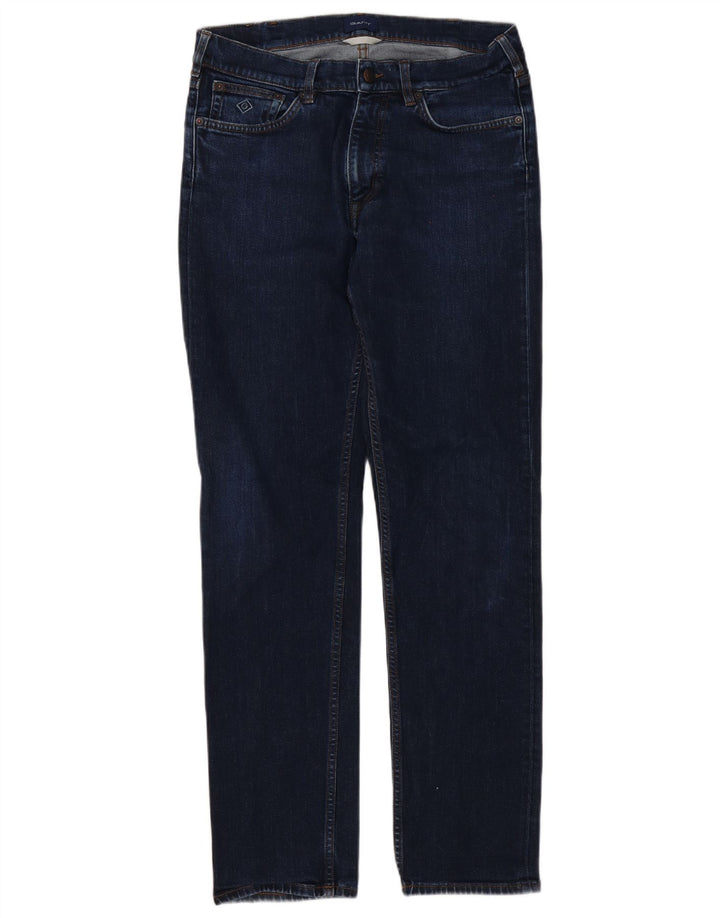Jeans slim da uomo Gant W32 L34 Blu navy