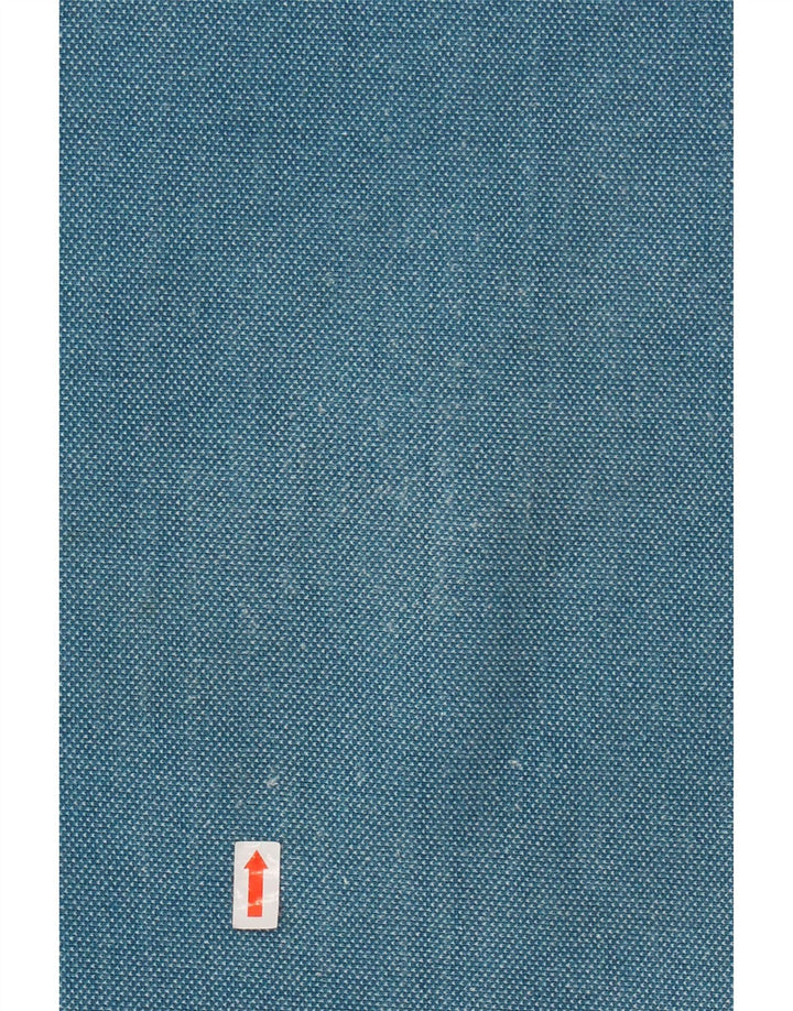 FAT FACE Felpa da uomo con collo con zip, maglione grande, cotone blu