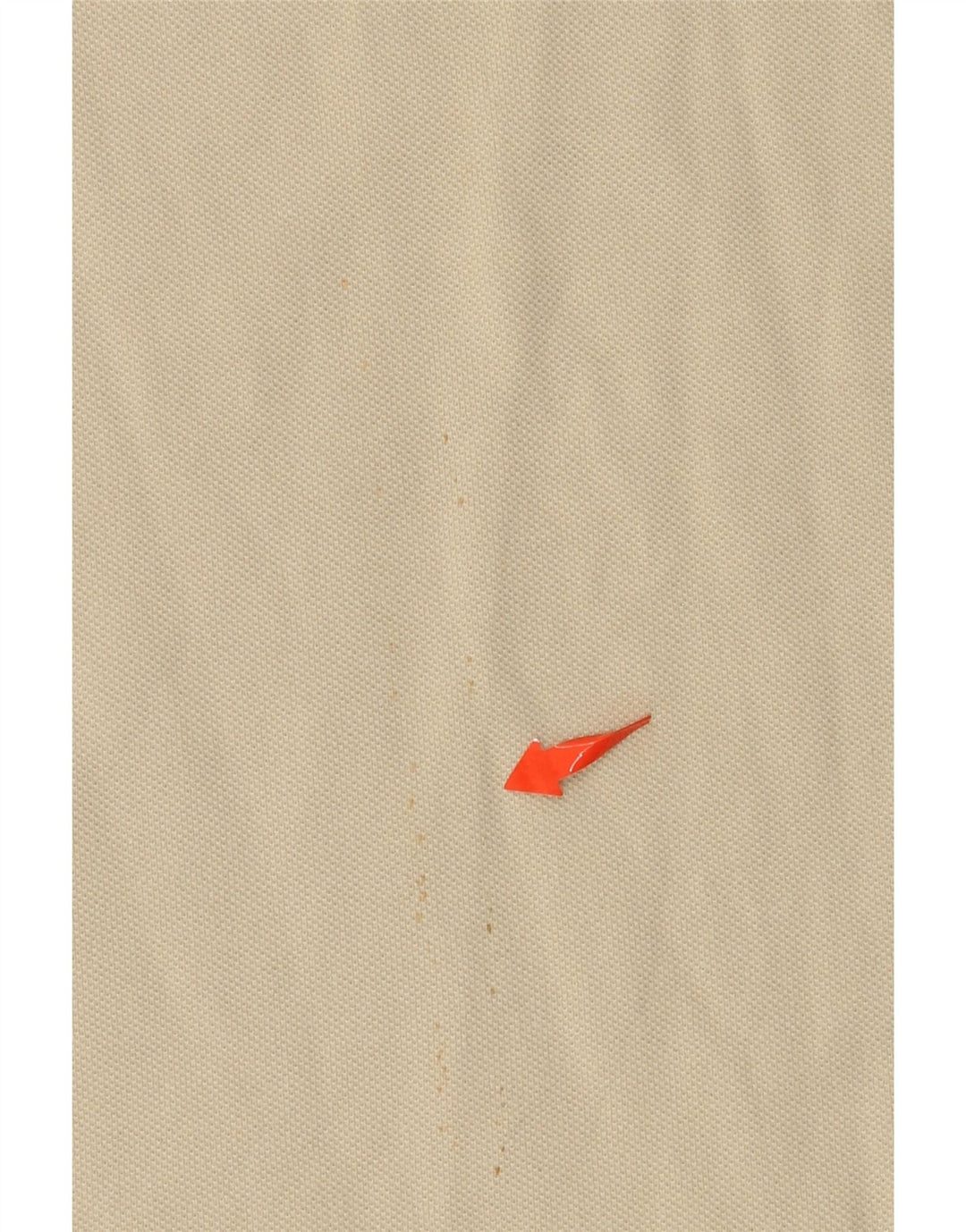 Polo KAPPA da uomo a manica lunga grande in cotone beige