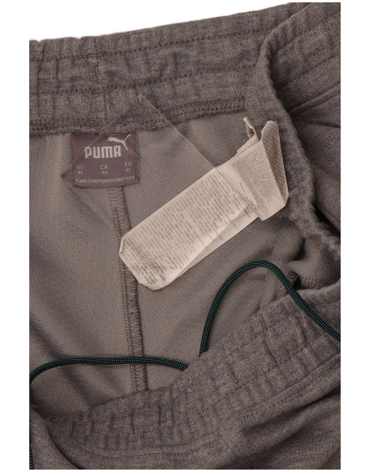 Pantaloni da tuta da uomo Puma XL W38 L32 Poliestere grigio