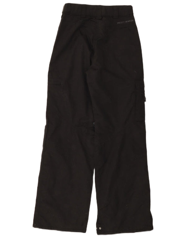 Pantaloni cargo antivento da donna HELLY HANSEN UK 6 XS neri in poliammide