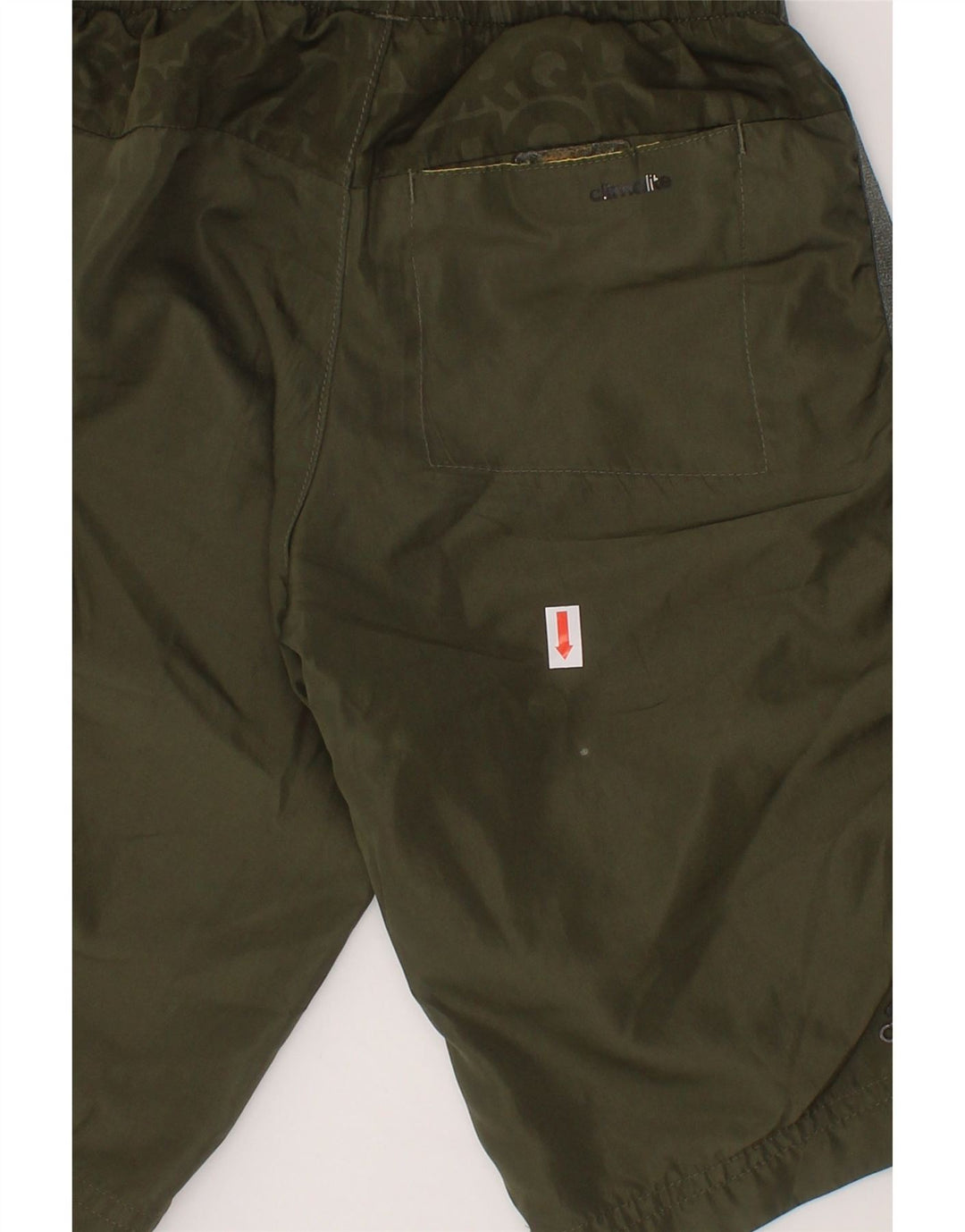 ADIDAS Boys MESSI Sport Shorts 5-6 Years Khaki Polyester Vintage Adidas and Second-Hand Adidas from Messina Hembry 