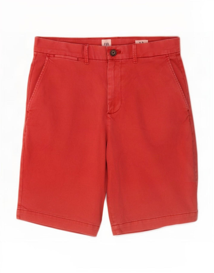 Pantaloncini chino da uomo Gap W30 rosso medio in cotone