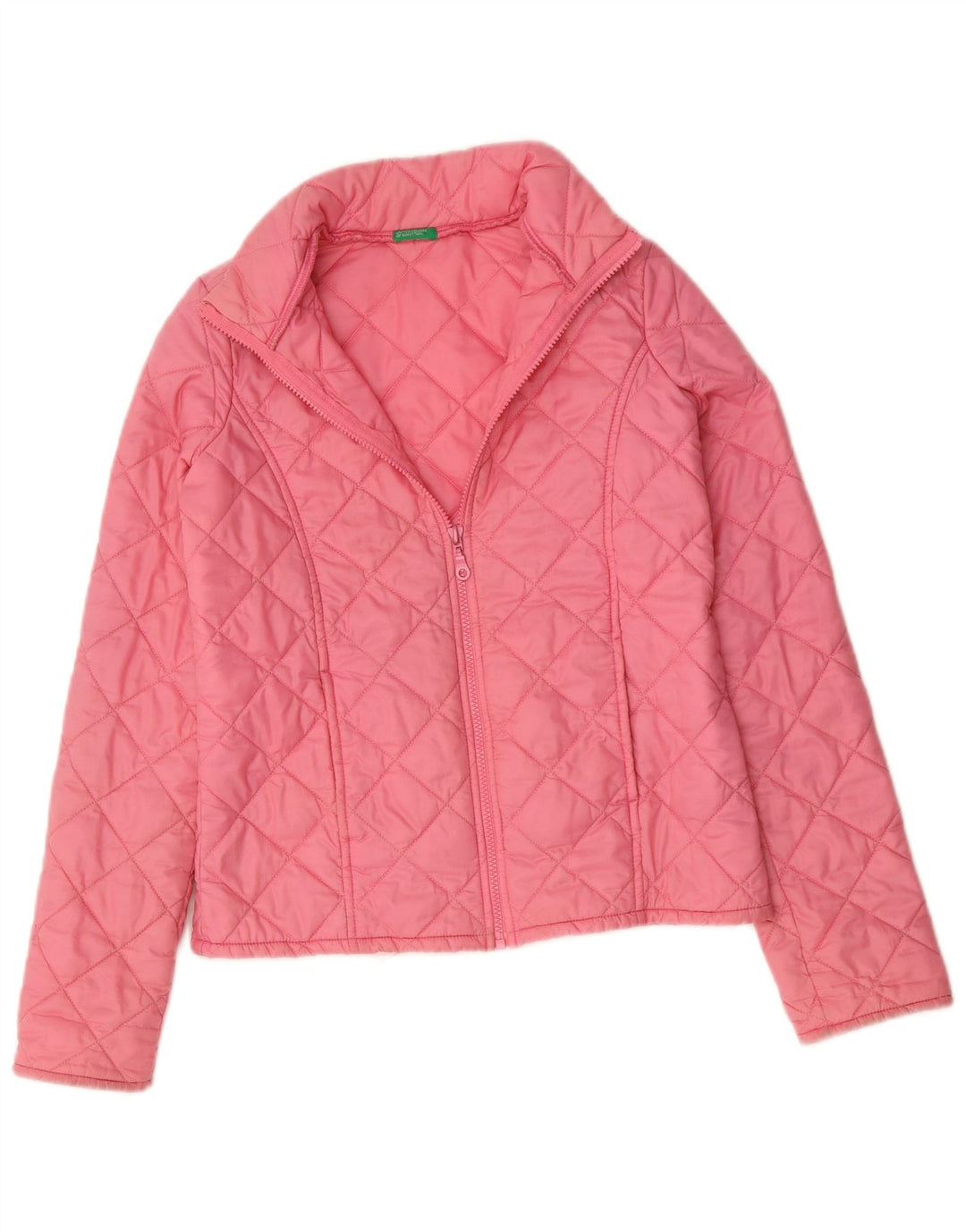 Giacca trapuntata da donna BENETTON UK 8 piccola rosa