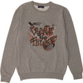 TRUSSARDI JEANS Mens Graphic Sweatshirt Jumper Large Grey Vintage Trussardi Jeans and Second-Hand Trussardi Jeans from Messina Hembry 