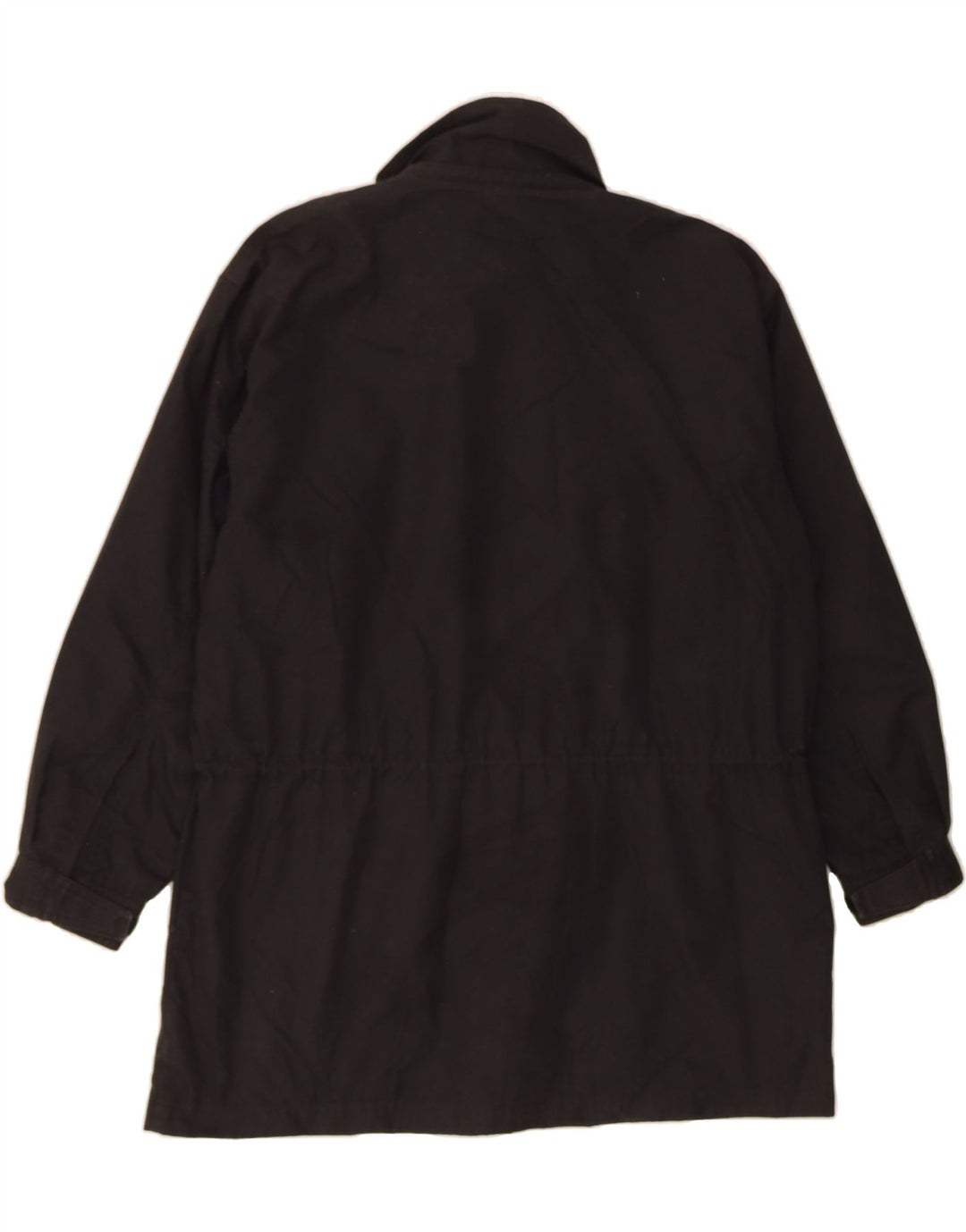 EDDIE BAUER Womens Oversized Windbreaker Jacket UK 14 Medium Black Vintage Eddie Bauer and Second-Hand Eddie Bauer from Messina Hembry 