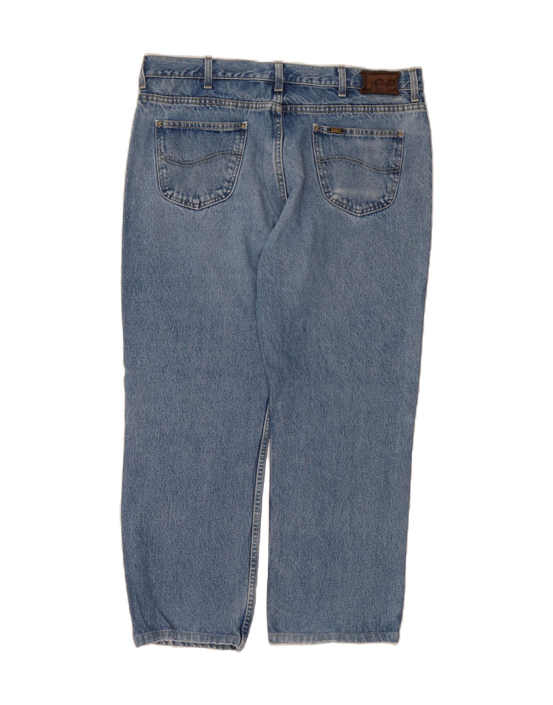 LEE Mens Straight Jeans W40 L28 Blue Cotton Vintage Lee and Second-Hand Lee from Messina Hembry 
