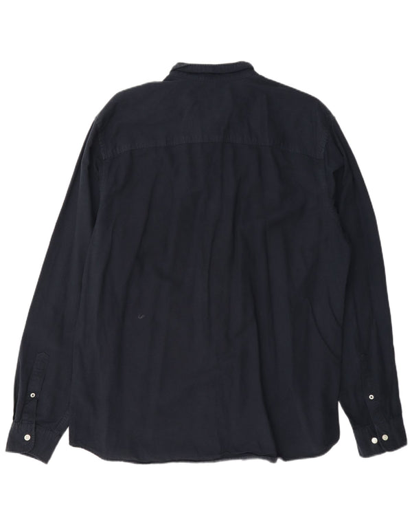 Camicia da uomo Jack & Jones 2XL cotone blu navy