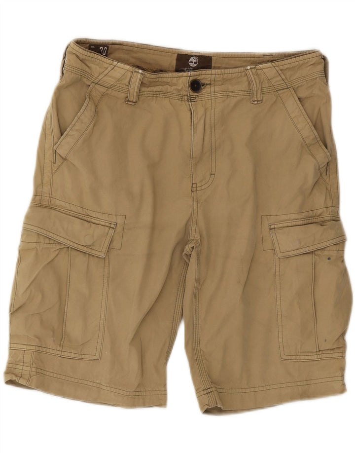 TIMBERLAND Mens Cargo Shorts W32 Medium  Beige Cotton Vintage Timberland and Second-Hand Timberland from Messina Hembry 