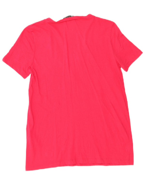 T-shirt Zara da donna Top UK 10 piccola in cotone rosa