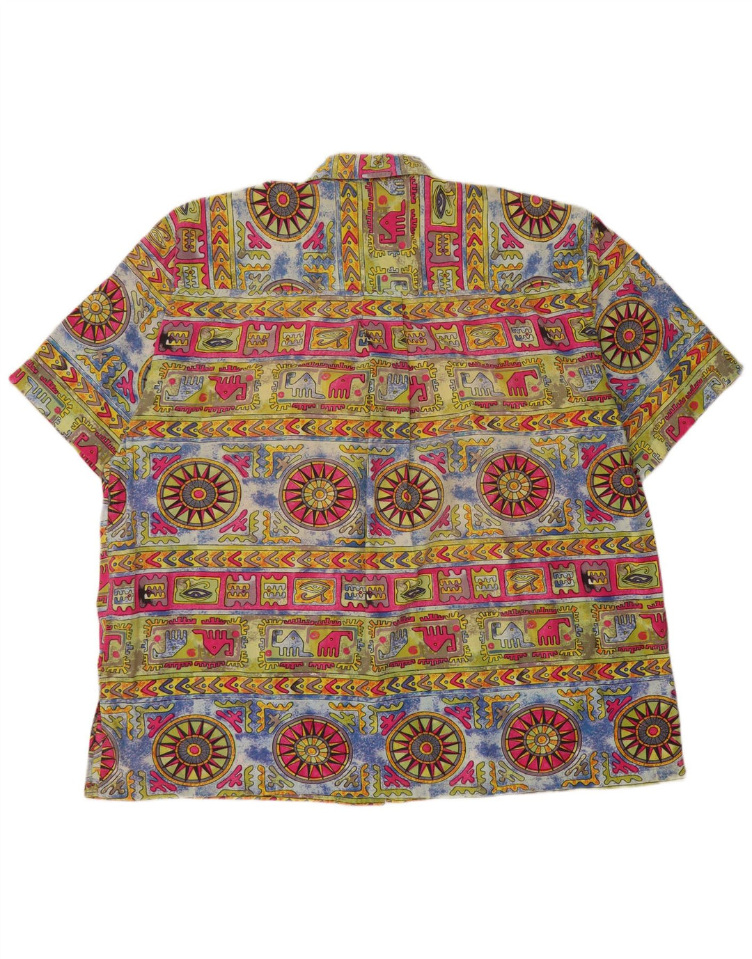 Camicia da uomo Avanti con motivo astratto taglia 41/42 grande multicolore