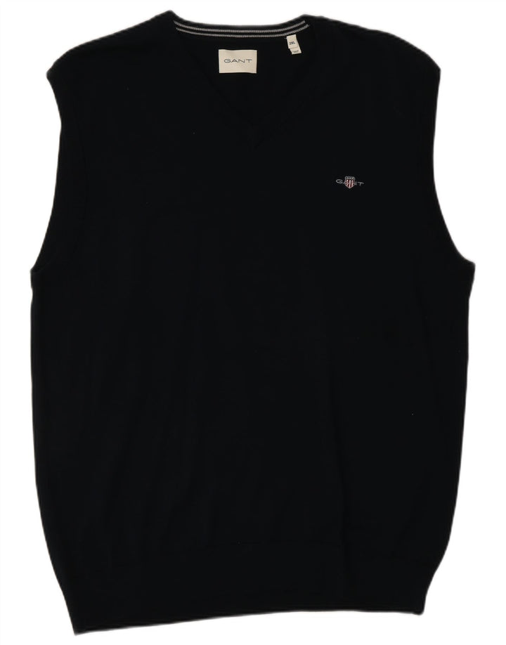 Canotta da uomo Gant 2XL Blu Navy