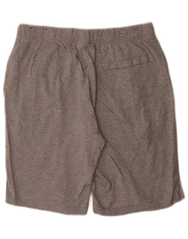 Pantaloncini sportivi da uomo Nike Large in cotone grigio