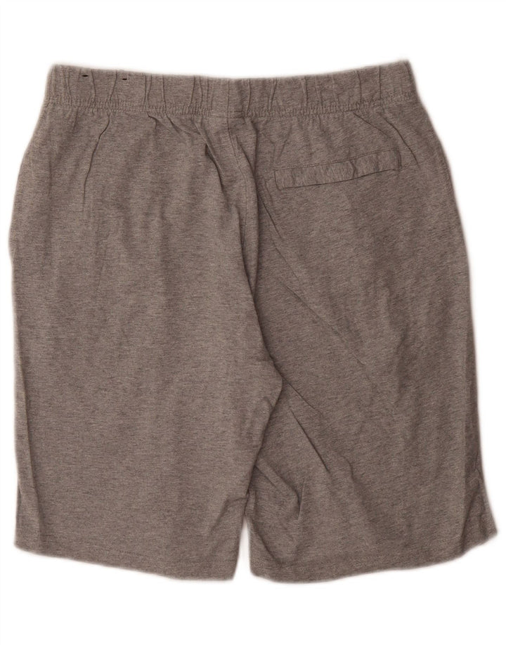 Pantaloncini sportivi da uomo Nike Large in cotone grigio