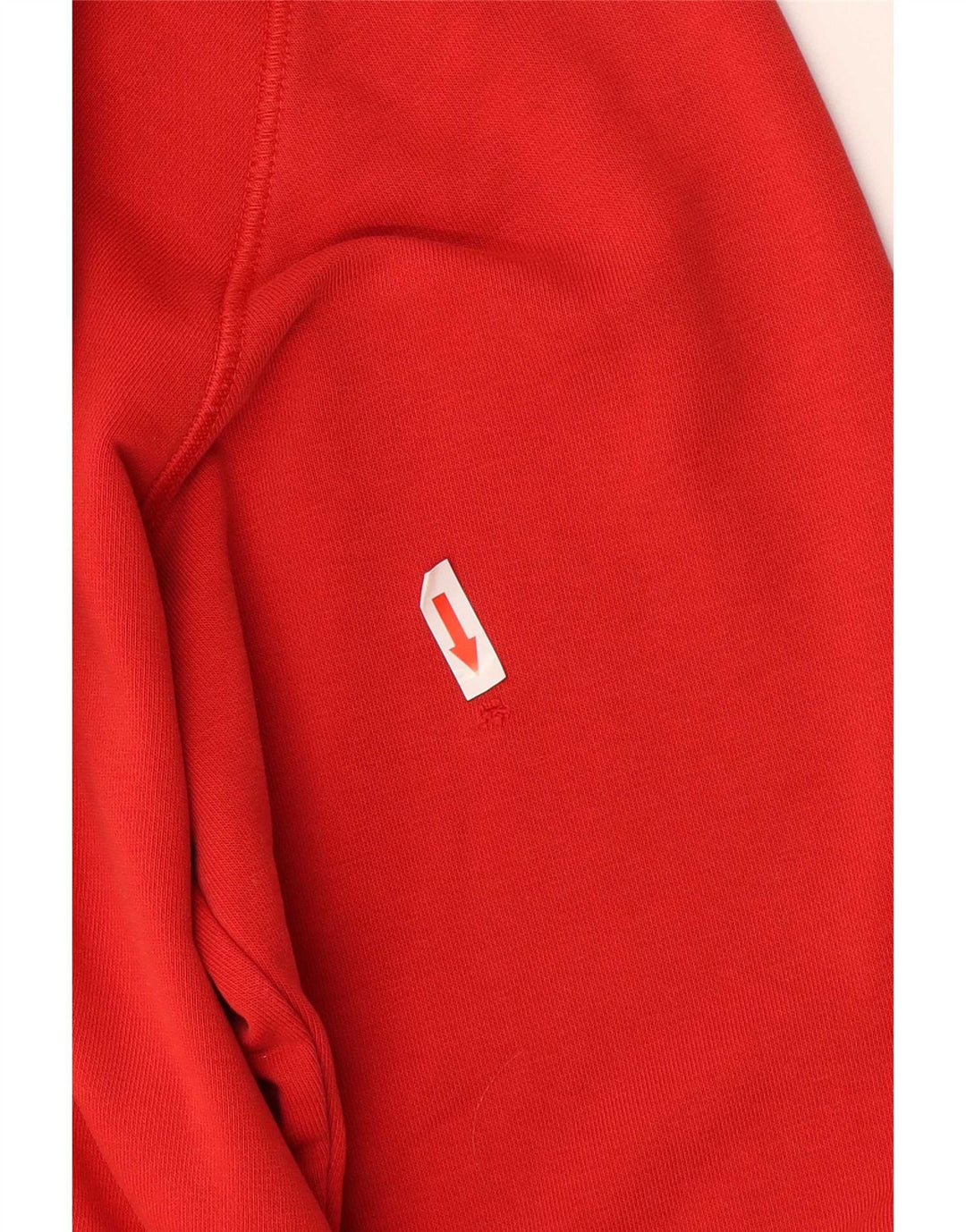 Felpa Adidas Clima 365 da uomo, grande, in cotone rosso