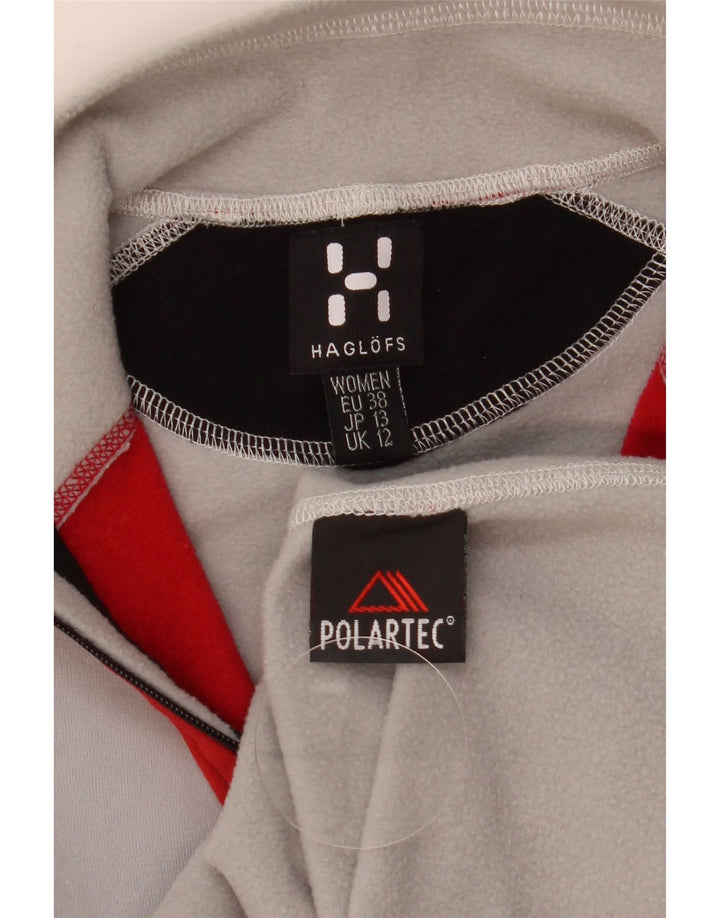 Top da tuta da donna Haglöfs Polartec Pullover UK 12 Grigio medio