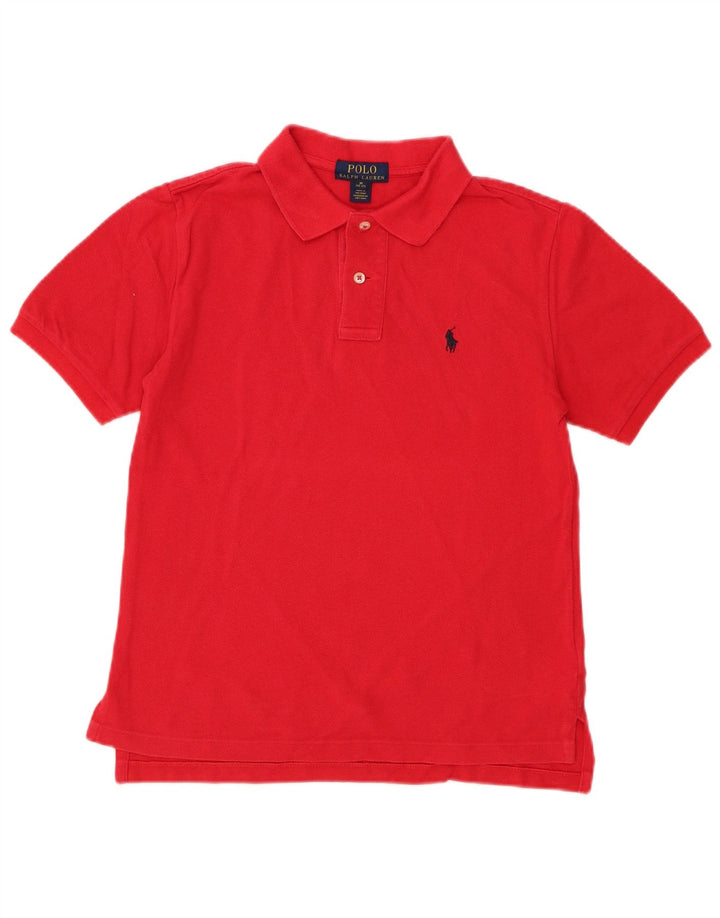 Polo RALPH LAUREN 10-11 anni Medio Rosso Cotone