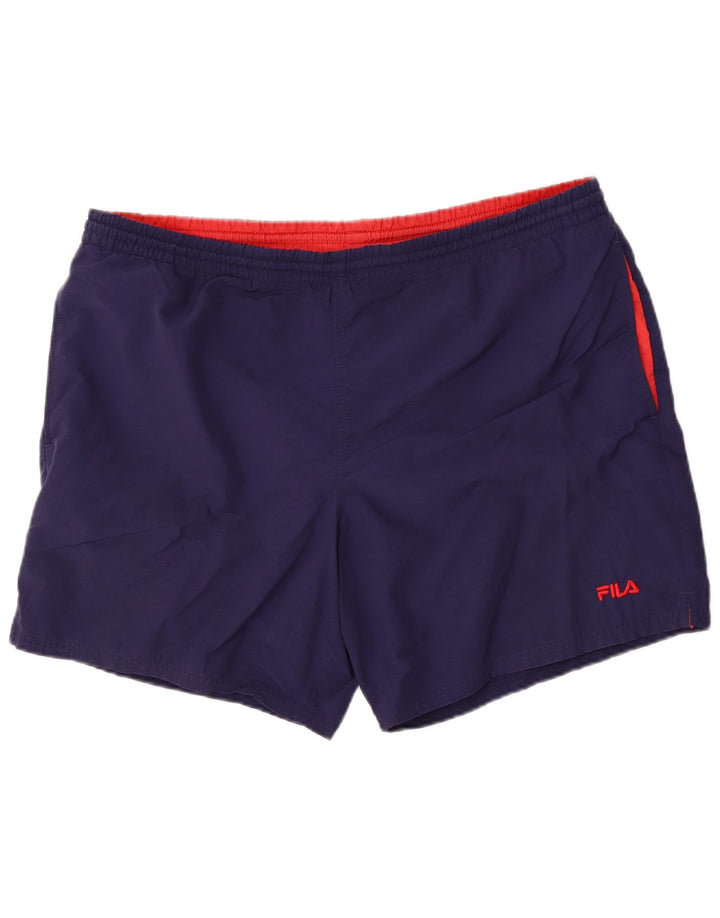 Pantaloncini sportivi Fila da uomo XL blu navy