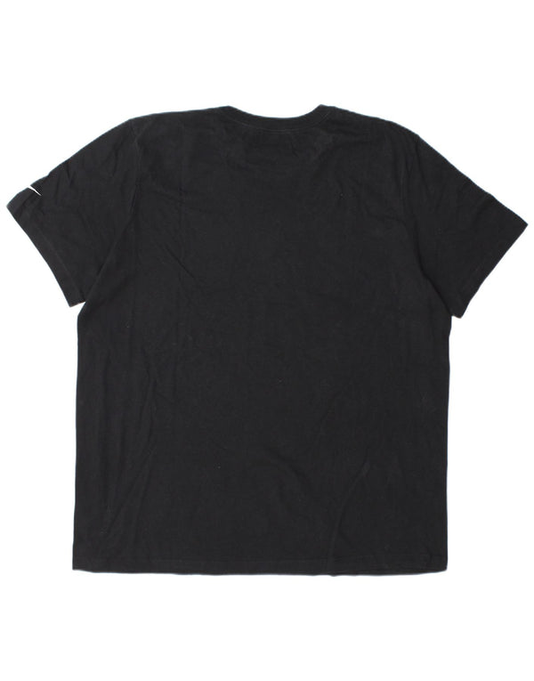 T-shirt grafica da uomo NIKE New Orleans Saints Top XL in cotone nero